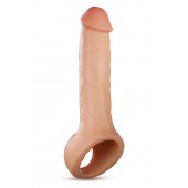 Телесная насадка-удлинитель Thrive 8.75 Inch Realistic Penis Extender Sleeve - 22,2 см. - Blush Novelties - в Березниках купить с доставкой
