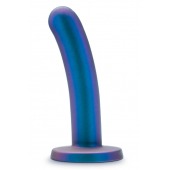 Синяя насадка с гладкой поверхностью Surrender 5.75 Inch Intermediate Pegging Dildo - 14,6 см. - Blush Novelties - купить с доставкой в Березниках