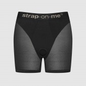 Трусики-шорты для фиксации насадок Strap-on-me Harness Lingerie Halo - size L - Strap-on-me - купить с доставкой в Березниках