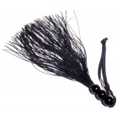 Черная силиконовая плетка - 25,4 см. - Boys of Toys - купить с доставкой в Березниках