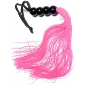 Розовая силиконовая плеть - 35,5 см. - Boys of Toys - купить с доставкой в Березниках