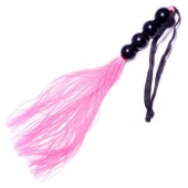 Розовая силиконовая плеть - 35,5 см. - Boys of Toys - купить с доставкой в Березниках