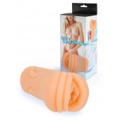 Телесный мастурбатор-вагина с рельефом на поверхности - Sexy Girl - в Березниках купить с доставкой