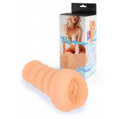 Телесный мастурбатор в виде вагины с узким входом - Sexy Girl - в Березниках купить с доставкой