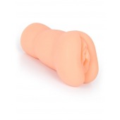 Телесный мастурбатор-вагина с 2 эрекционными кольцами в комплекте - Sexy Girl - в Березниках купить с доставкой