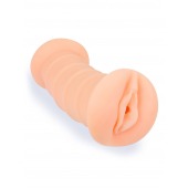 Телесный двусторонний мастурбатор с вибропулей и эрекционными кольцами в комплекте - Sexy Girl - в Березниках купить с доставкой