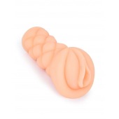 Телесный мастурбатор-вагина с вибропулей и эрекционными кольцами в комплекте - Sexy Girl - в Березниках купить с доставкой