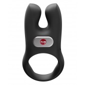 Черное эрекционное виброкольцо Nos - Fun Factory - в Березниках купить с доставкой