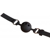 Малый силиконовый кляп-шар на ремешках - Orion - купить с доставкой в Березниках