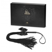 Чёрная плётка Lilly Whip Bijoux - Bijoux Indiscrets - купить с доставкой в Березниках