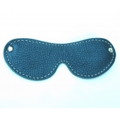 Кожаная маска на глаза - БДСМ Арсенал - купить с доставкой в Березниках