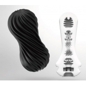 Мастурбатор FLEX Rocky Black с плотным рельефом - Tenga - в Березниках купить с доставкой