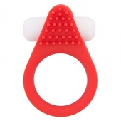 Красное эрекционное кольцо LIT-UP SILICONE STIMU RING 1 RED - Dream Toys - в Березниках купить с доставкой