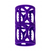 Фиолетовая насадка-сетка на член - A-toys - в Березниках купить с доставкой