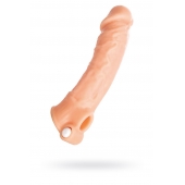 Удлиняющая насадка на пенис с вибрацией - 18,5 см. - ToyFa - в Березниках купить с доставкой