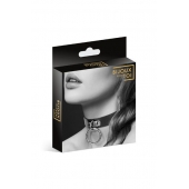Узенький ошейник из полиуретана с кольцом - Bijoux Pour Toi - купить с доставкой в Березниках