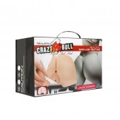 Вагина и попка с вибрацией CRAZY BULL - Baile - в Березниках купить с доставкой