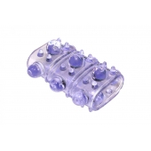 Фиолетовая насадка на пенис Rings Armour - Lola Games - в Березниках купить с доставкой