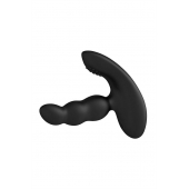 Черный силиконовый стимулятор простаты Levett Nitoc с пультом ДУ - Levett - в Березниках купить с доставкой