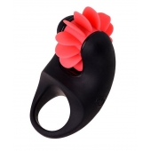 Чёрно-красное эрекционное виброкольцо Erotist - Erotist Adult Toys - в Березниках купить с доставкой