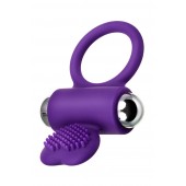 Фиолетовое виброкольцо с ресничками JOS PERY - JOS - в Березниках купить с доставкой