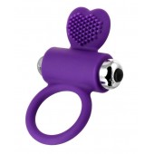 Фиолетовое виброкольцо с ресничками JOS PERY - JOS - в Березниках купить с доставкой
