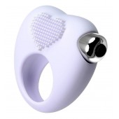 Белое виброкольцо для продления полового акта JOS MOYS - JOS - в Березниках купить с доставкой
