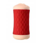 Двухсторонний мастурбатор JOS  NADIN в красном цилиндре - JOS - в Березниках купить с доставкой