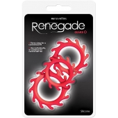 Набор из 3 красных эрекционных колец Renegade Gears - NS Novelties - в Березниках купить с доставкой