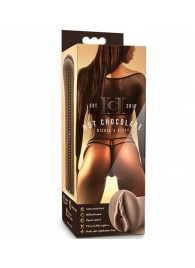 Коричневый мастубратор-вагина Nicole s Kitty - Blush Novelties - в Березниках купить с доставкой