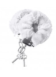 Наручники с белой меховой опушкой - ToyFa - купить с доставкой в Березниках