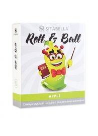 Стимулирующий презерватив-насадка Roll   Ball Apple - Sitabella - купить с доставкой в Березниках