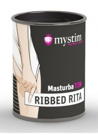 Компактный мастурбатор MasturbaTIN Ribbed Rita - MyStim - в Березниках купить с доставкой