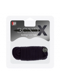 Черная веревка для связывания BONDX LOVE ROPE - 10 м. - Dream Toys - купить с доставкой в Березниках