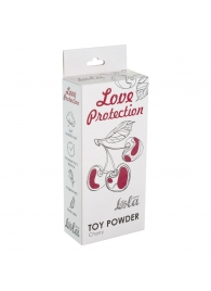 Пудра для игрушек Love Protection с ароматом вишни - 30 гр. - Lola Games - купить с доставкой в Березниках