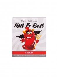 Стимулирующий презерватив-насадка Roll   Ball Cherry - Sitabella - купить с доставкой в Березниках