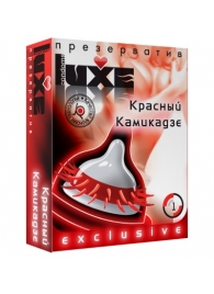 Презерватив LUXE  Exclusive   Красный Камикадзе  - 1 шт. - Luxe - купить с доставкой в Березниках