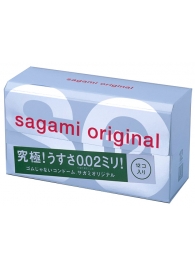 Ультратонкие презервативы Sagami Original - 12 шт. - Sagami - купить с доставкой в Березниках