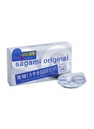 Ультратонкие презервативы Sagami Original QUICK - 6 шт. - Sagami - купить с доставкой в Березниках