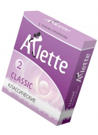 Классические презервативы Arlette Classic - 3 шт. - Arlette - купить с доставкой в Березниках