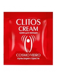 Пробник возбуждающего крема для женщин Clitos Cream - 1,5 гр. - Биоритм - купить с доставкой в Березниках