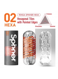 Мастурбатор SPINNER Hexa - Tenga - в Березниках купить с доставкой