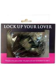 Черные меховые наручники Love с ключиками - Baile - купить с доставкой в Березниках