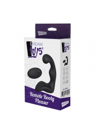 Черный вибромассажер простаты REMOTE BOOTY PLEASER - Dream Toys - в Березниках купить с доставкой