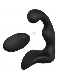 Черный вибромассажер простаты REMOTE BOOTY PLEASER - Dream Toys - в Березниках купить с доставкой