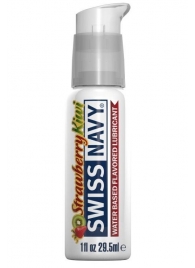 Лубрикант Swiss Navy Strawberry Kiwi Lube с ароматом клубники и киви - 29,5 мл. - Swiss navy - купить с доставкой в Березниках