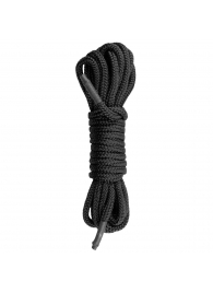 Черная веревка для бондажа Easytoys Bondage Rope - 5 м. - Easy toys - купить с доставкой в Березниках