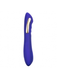 Фиолетовый вибратор с электростимуляцией Intimate E-Stimulator Petite Wand - 18,5 см. - California Exotic Novelties - купить с доставкой в Березниках