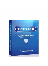 Гладкие презервативы Torex  Классические  - 3 шт. - Torex - купить с доставкой в Березниках