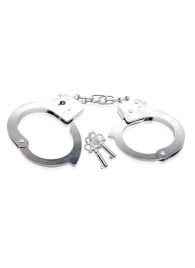 Металлические наручники Beginner s Metal Cuffs - Pipedream - купить с доставкой в Березниках